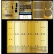 1/35 German Panther Ausf.D Photo-Etched w/Jenny's Clamp [Late] Value Set for Tamiya #35345