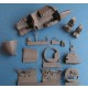 1/48 BAC/EE Canberra PR.9 Pilot and Navigator Cockpit Set for Airfix kit