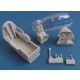1/48 U2-S Cockpit Set with Vacu-formed Canopy for Italeri/Academy kit 