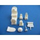 1/72 de Havilland Mosquito T.III Cockpit, Seats, Solid nose for Tamiya kit