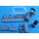 1/72 Supermarine Spitfire PR.IX Cockpit Set + Vacu Canopy for Airfix kit