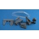 1/72 North-American F-86F Sabre Cockpit + Vacu Canopy + Seat for Airfix kit