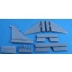 1/72 BAe Sea Harrier FRS.1 Control Surfaces for Airfix kit