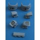 1/72 Bae Harrier Gr.9 - Starboard Intake and Exhaust Nozzle for Airfix kit