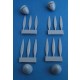 1/72 Avro Lancaster Mk.I/III de Havilland DH 5/40 Propellers set for Airfix kit