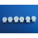 1/72 Republic P-47D Thunderbolt Weighted Wheels (3 pairs, 3 different types)