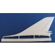 1/72 Sukhoi Su-15TM Correct Vertical Tail for Trumpeter kit