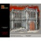 (28mm) Large Gothic City Building Set (19 Wall Sections: Solid, Window and Door)