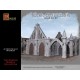 (28mm) Small Gothic City Building Set #1 (10 Wall Sections, Roof Line and 8 Arches)