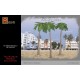 1/48 Large Palm Trees Set B (3 Trees, 7.75" Tall)