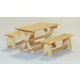 1/35 Garden Furniture (wooden laser cut sheet)