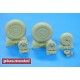 1/32 Mikoyan-Gurevich MiG-21 Wheels Late