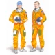 1/48 SR-71 Crew (2 figures) (Resin parts with Decals)
