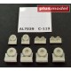 1/72 Fairchild C-119 Flying Boxcar Wheels Early Version