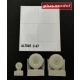 1/72 Douglas C-47 Skytrain Wheels without Cover