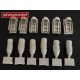 1/72 Douglas C-47 Skytrain Racks for Drop Container