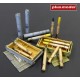 1/35 KwK 36 Ammunition 88 mm  for Tiger I, Flak 88-16, 36, 37 (10 cartridges)