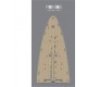 1/350 RN Roma Wooden Deck Set & Metal Stickers for Trumpeter kit