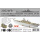 1/350 USS BB-63 Missouri 1945 Detail Set (w/20B Blue Wooden Deck) for Tamiya #78008/78018