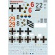 Decals for 1/32 Messerschmitt Bf-109 G-6 Part 2 