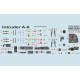 1/48 Grumman Intruder A-6 Instrumental Panel and Cockpit 3D Decal for Hobby Boss kit