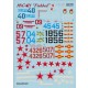 1/48 Mikoyan-Gurevich MiG-21 Fishbed Decals