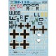 1/48 Messerschmitt Me 110 (Part 2) Decals