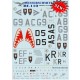 1/48 Wet Decals - Messerschmitt Bf 110 Part 1