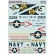 Decals for 1/48 F-4 Phantom MIG Killers Vietnam War Part.1