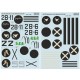 Decals for 1/48 Spanish Civil War Savoia-Marchetti SM-79 Sparviero