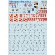 Decals for 1/48 Polish Air Force Mikoyan-Gurevich MiG-21 Part 1