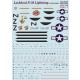 Decal for 1/48 P-38 Lightning in Bare Metal Part 1