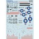 1/48 F-86A Sabres 4th Fighter Wing in Korea Water-slide Decal Part 1