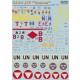 1/72 Saab J29 Tunnan Decals