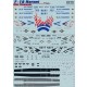 1/72 McDonnell Douglas F-18 Hornet (Part 1) Decals