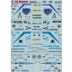 1/72 McDonnell Douglas F-18 Hornet Part 3 Lancers (complete set, 1.5 leaf) Decals