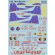 1/72 North American F-82 Twin Mustang Decals
