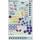 1/72 Blackburn Buccaneer Decals