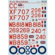 1/72 Avro Shackleton Decals