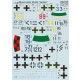 1/72 Wet Decals - Messerschmitt Bf.109K "Kurfurst" (1 sheet)