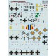 1/72 Wet Decals - Messerschmitt Bf 109G Early Aces