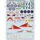 1/72 Wet Decals - McDonnell Douglas F-4 Phantom II of the RAF and FAA