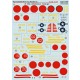 1/72 Wet Decals - Kawanishi N1K1-J Shiden / Kawanishi N1K2-J Shidenkai "George"