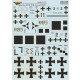 1/72 Wet Decals - Albatros D.I and D.II Aces of WWI