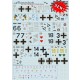 1/72 Messerschmitt Bf 109G High Altitude Aces Decals