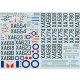 Decals for 1/72 Gloster Javelin Mk-1 Mk-2 Part 1