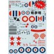 Decals for 1/72 WWI Avro-504 Biplane