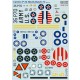Decals for 1/72 Curtiss P-36 Hawk. Hawk 75 Part. 2
