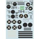 Decals for 1/72 Spanish Civil War Savoia-Marchetti SM-79