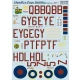 Decals for 1/72 Handley Page Halifax Part 1